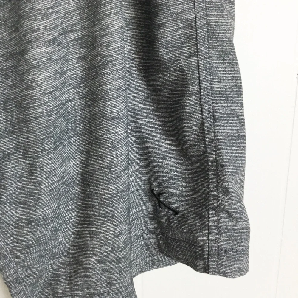 Lost Seaworthy Mens Swim Trunks Size 33 Black & Gray